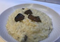 risoto de trufas negras